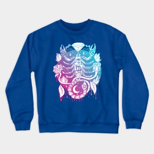 Dual Color Mystic Scorpio Zodiac Crewneck Sweatshirt